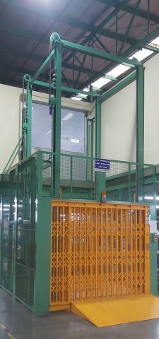 ติดตั้งลิฟท์ขนส่งสินค้า