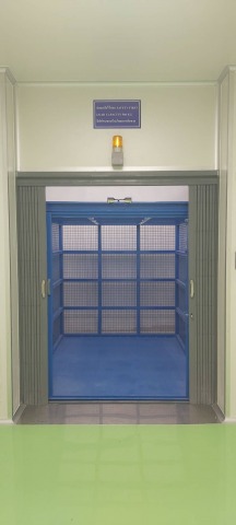 ผลงานติดตั้งลิฟท์ขนของ